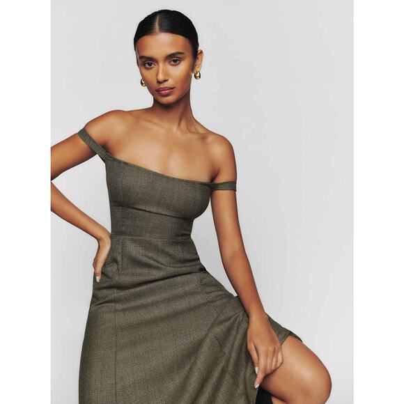 Reformation Stratford Dress size 10 - Picture 1 of 15